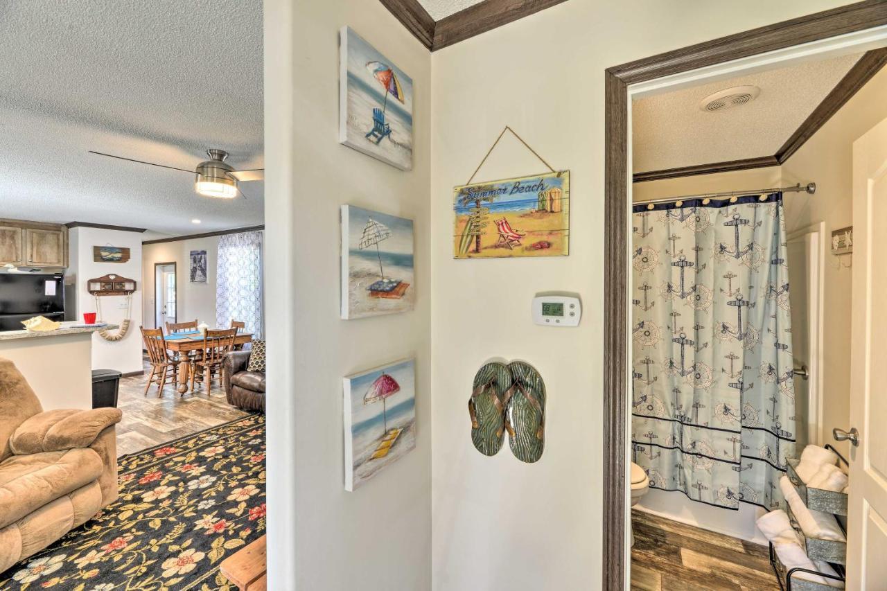 Pelican Place Coastal Cottage Walk To Back Sound Harkers Island Esterno foto