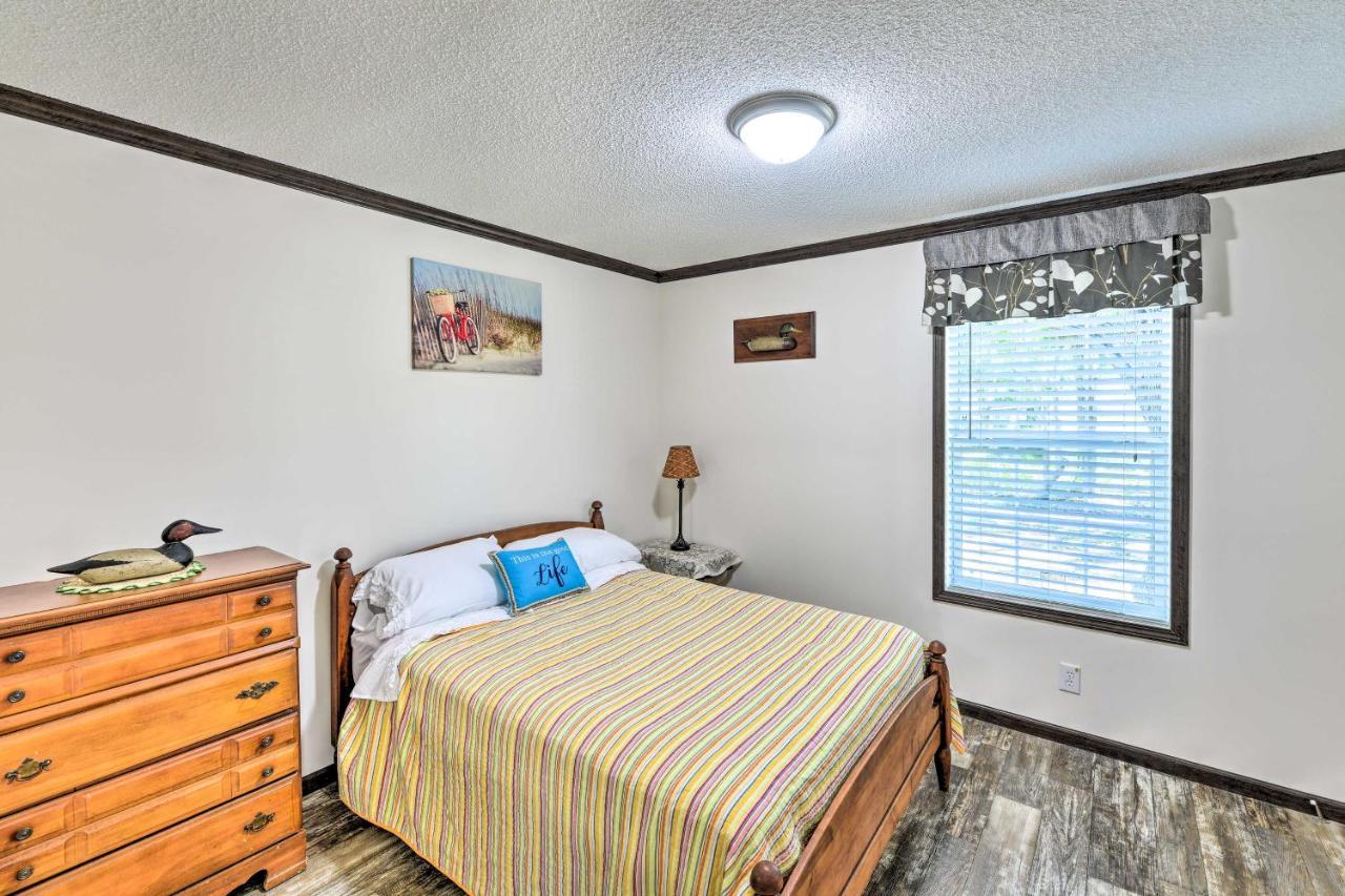 Pelican Place Coastal Cottage Walk To Back Sound Harkers Island Esterno foto