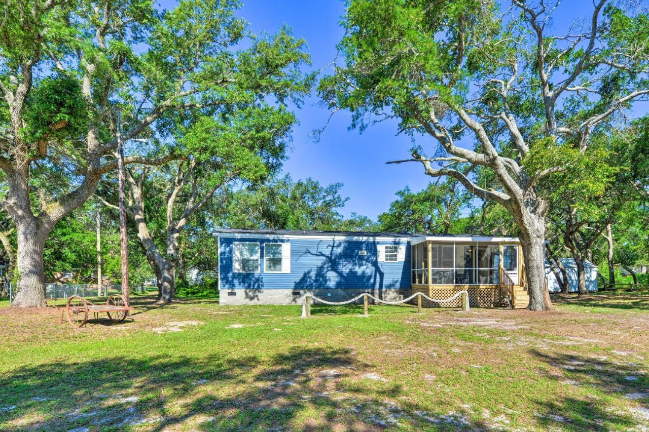 Pelican Place Coastal Cottage Walk To Back Sound Harkers Island Esterno foto